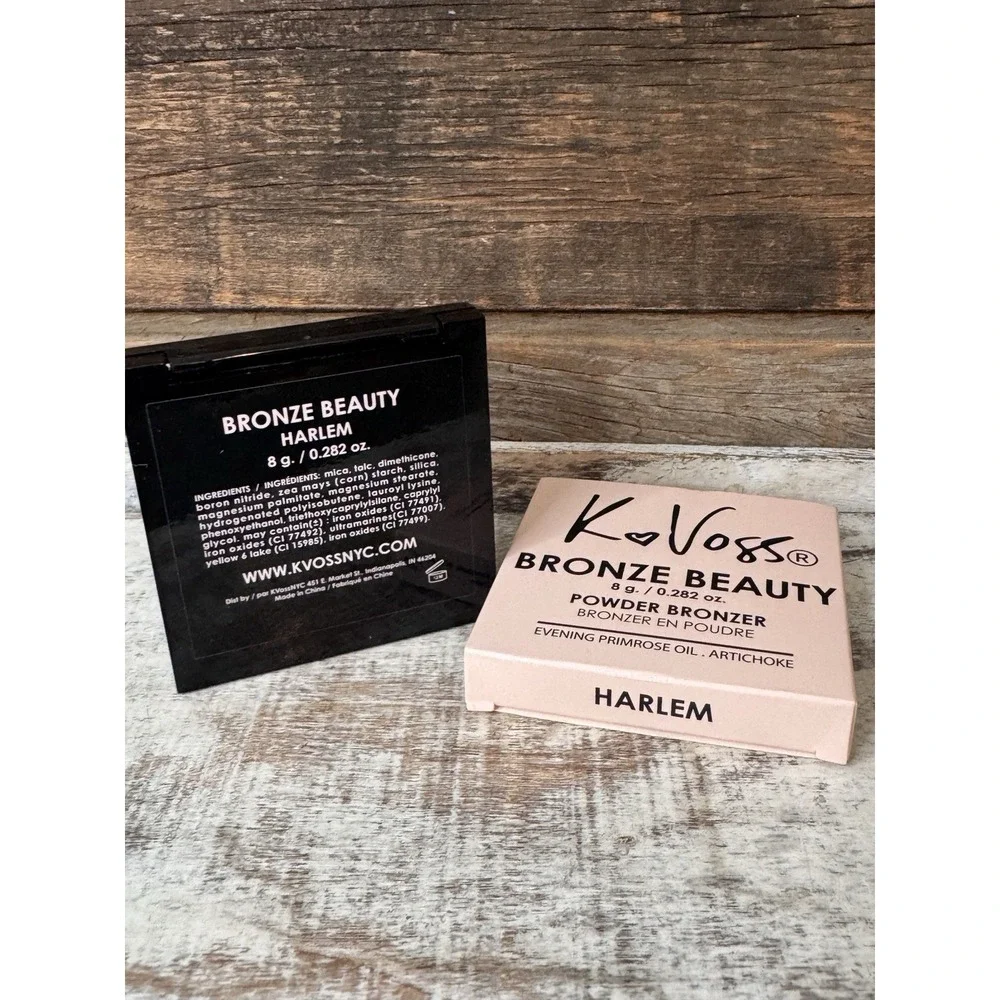 K Voss Bronze Beauty Pressed Powder Bronzer HARLEM Hydrating | MSRP =‎ $36